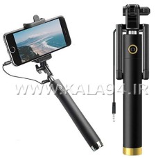 مونوپاد سیمی Selfie Stick / اتصال از طریق AUX بدون نیاز به شارژ / خوش دست و بسیار سبک / کیفیت عالی